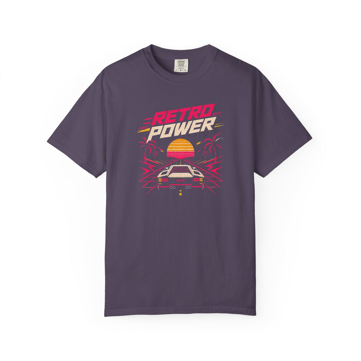 Retro Power Car T-Shirt