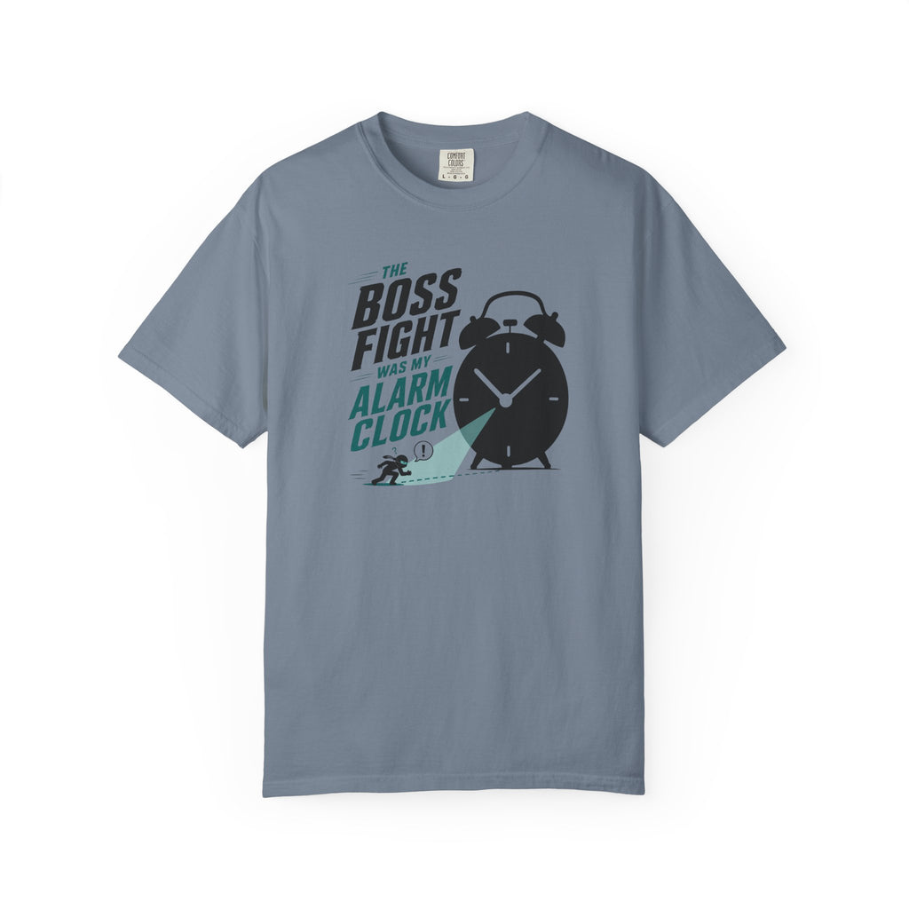 Alarm Clock Boss Fight T-Shirt