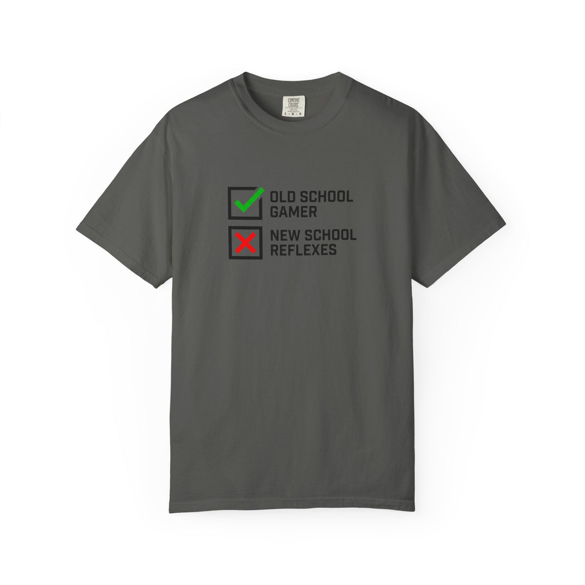 Old School Gamer Checkbox T-Shirt