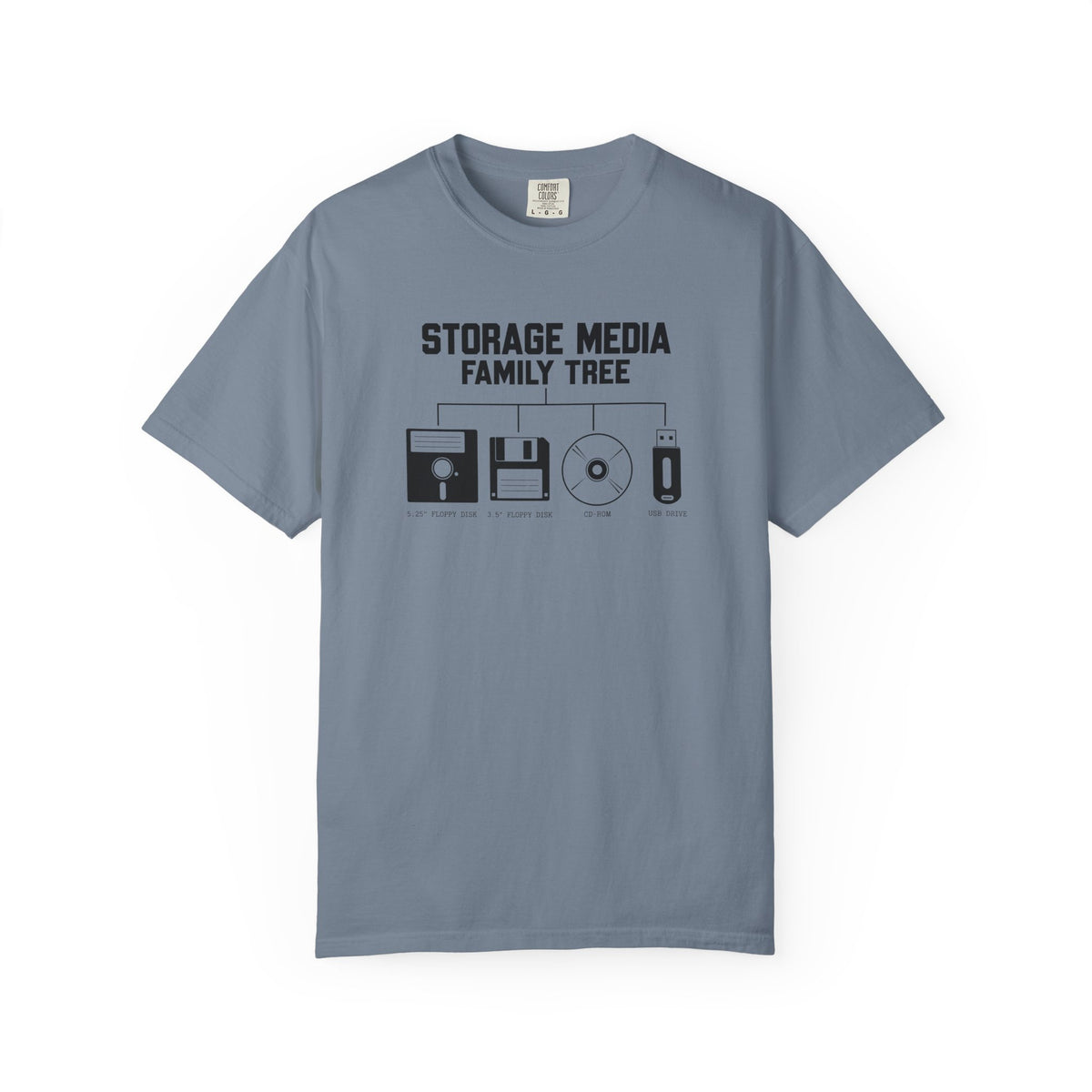 Storage Media Family Tree T-Shirt
