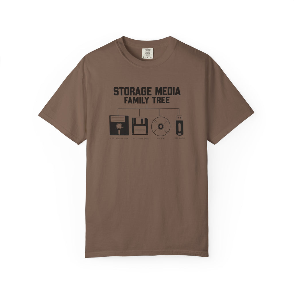 Storage Media Family Tree T-Shirt
