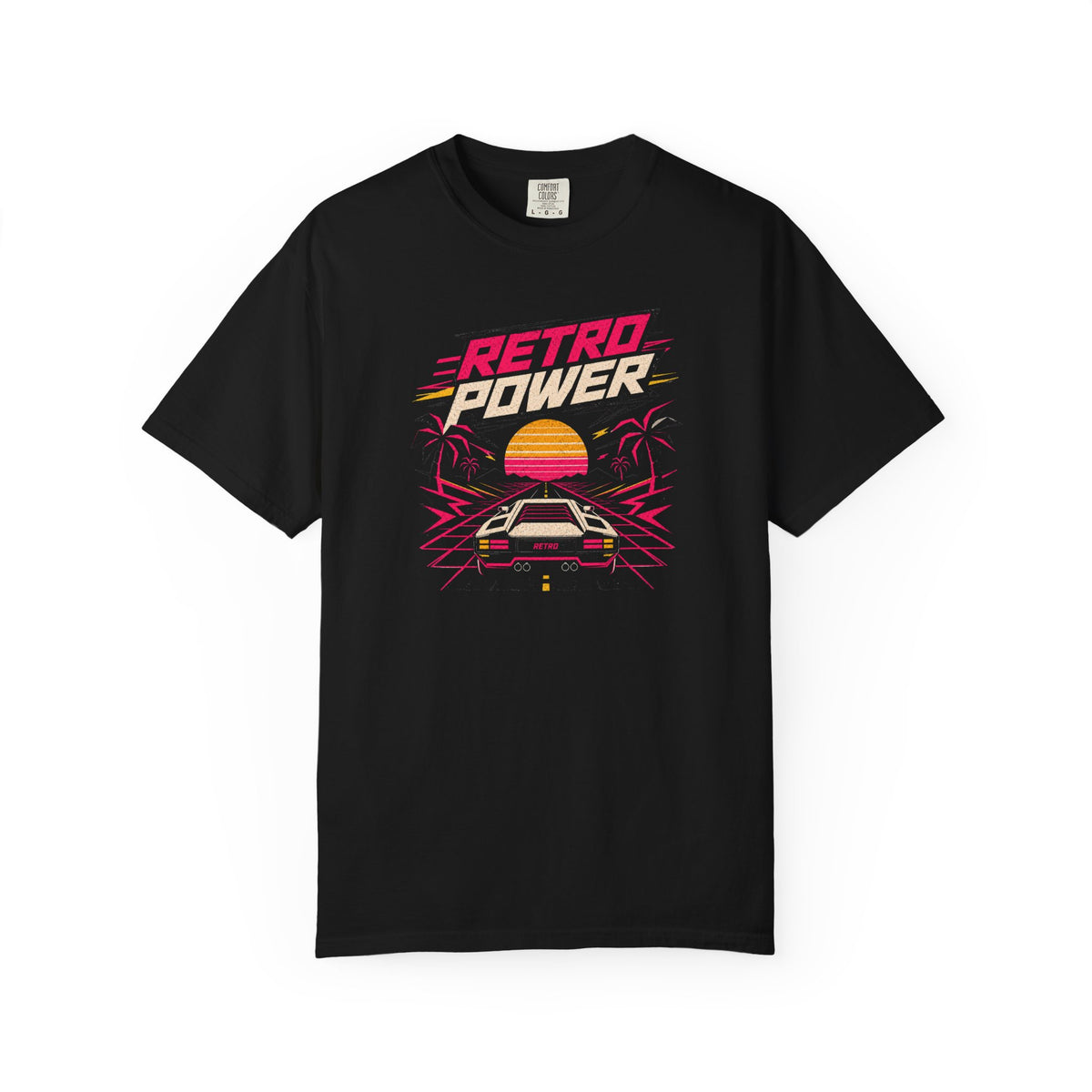 Retro Power Car T-Shirt