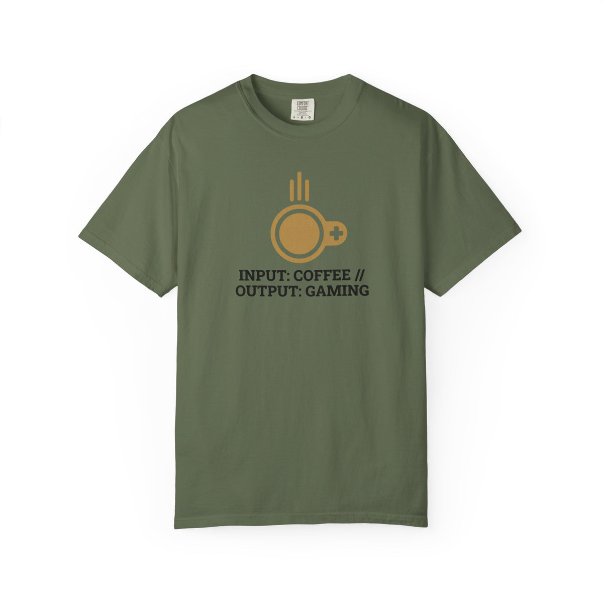 Input Coffee Output Gaming T-Shirt