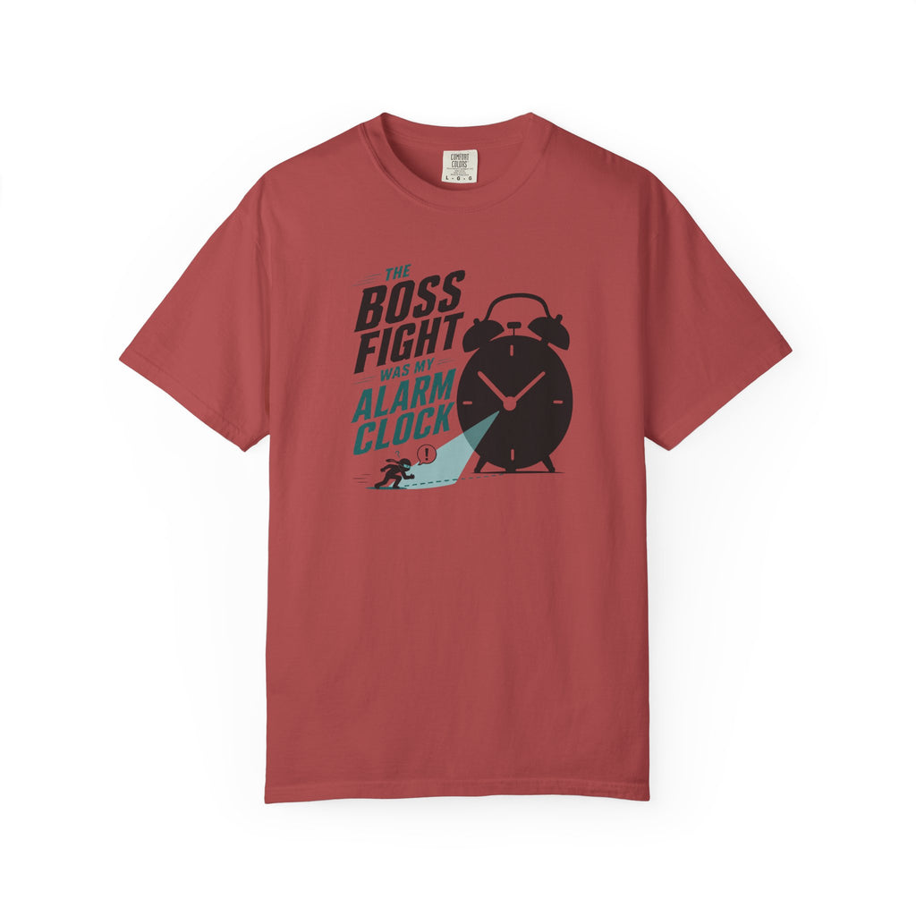 Alarm Clock Boss Fight T-Shirt