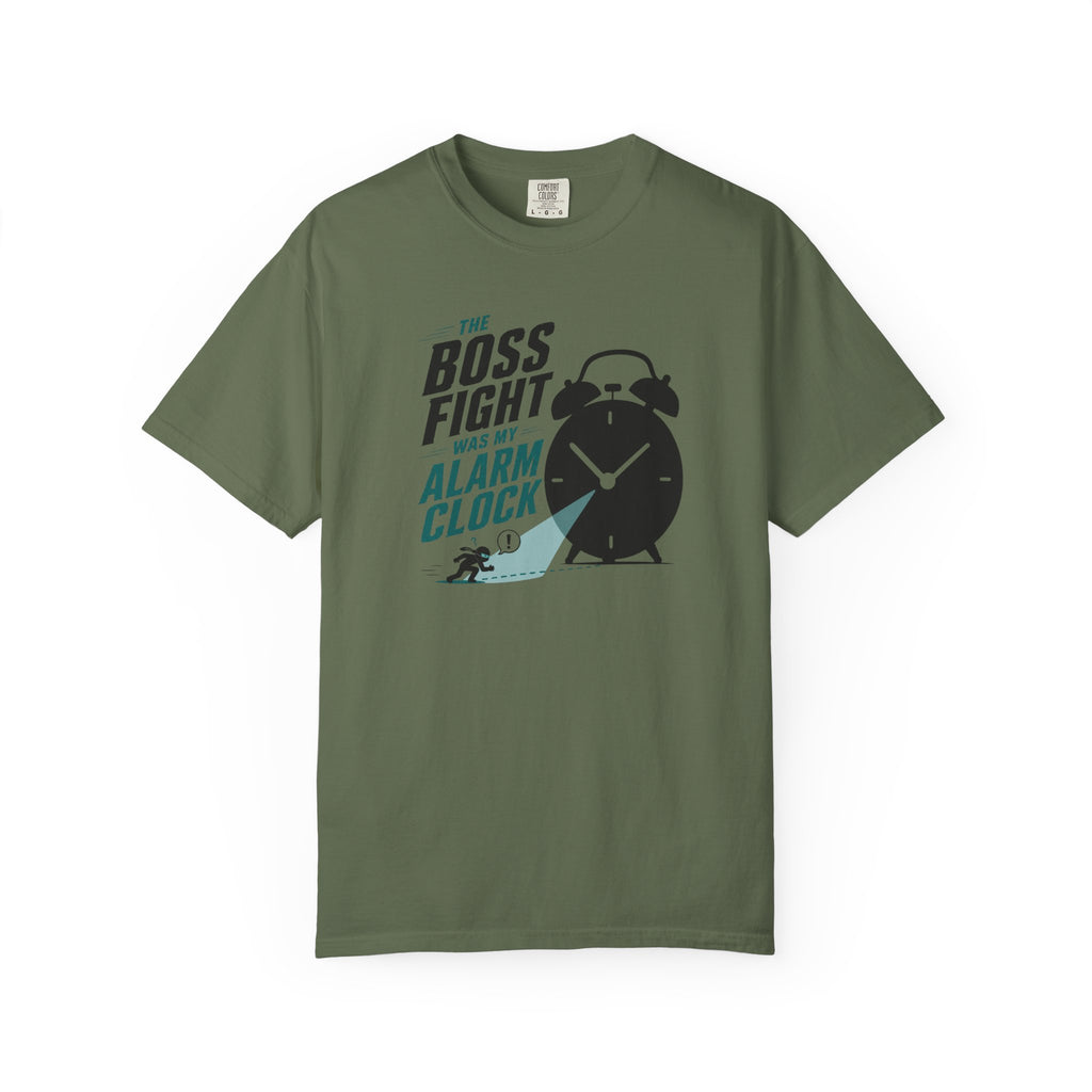 Alarm Clock Boss Fight T-Shirt