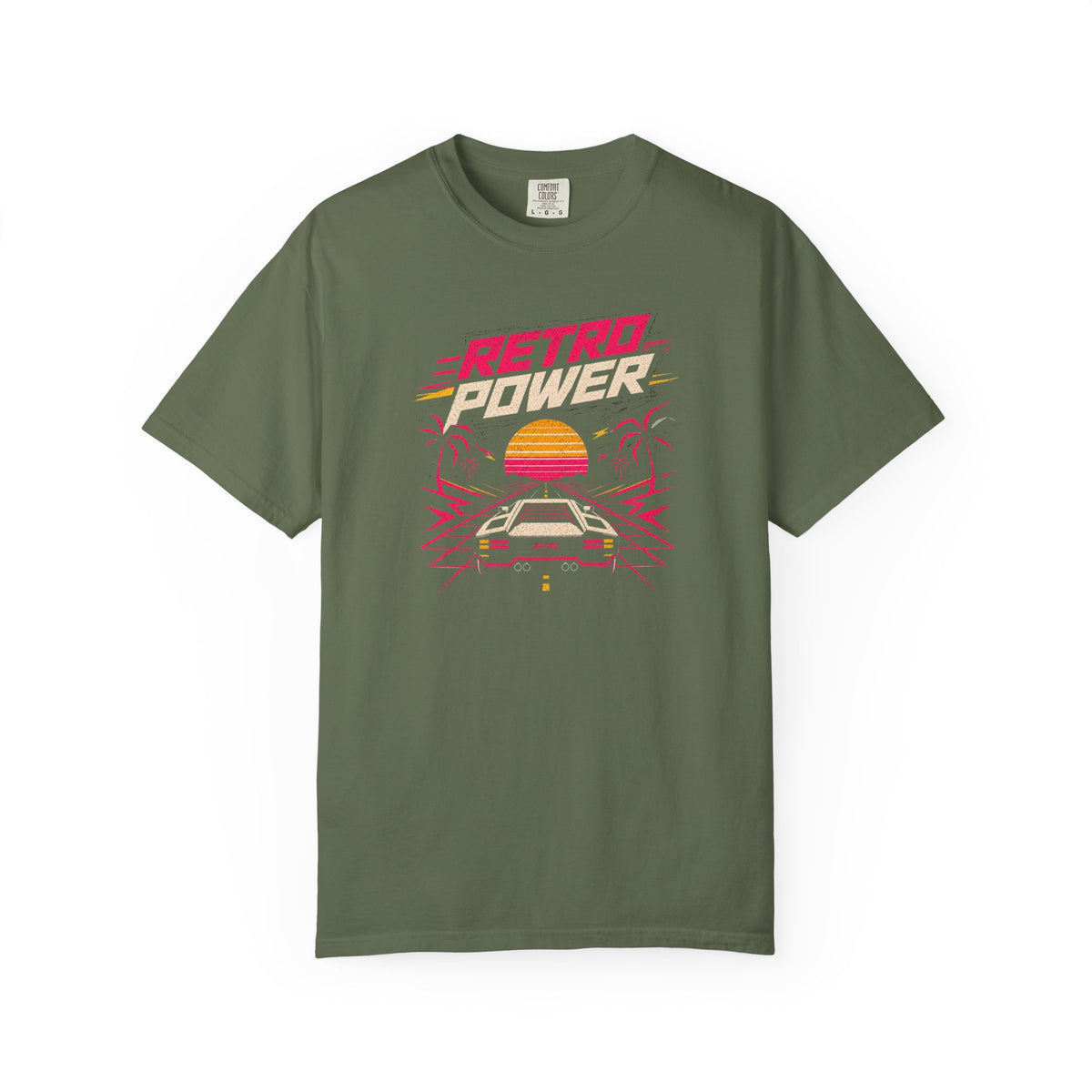 Retro Power Car T-Shirt