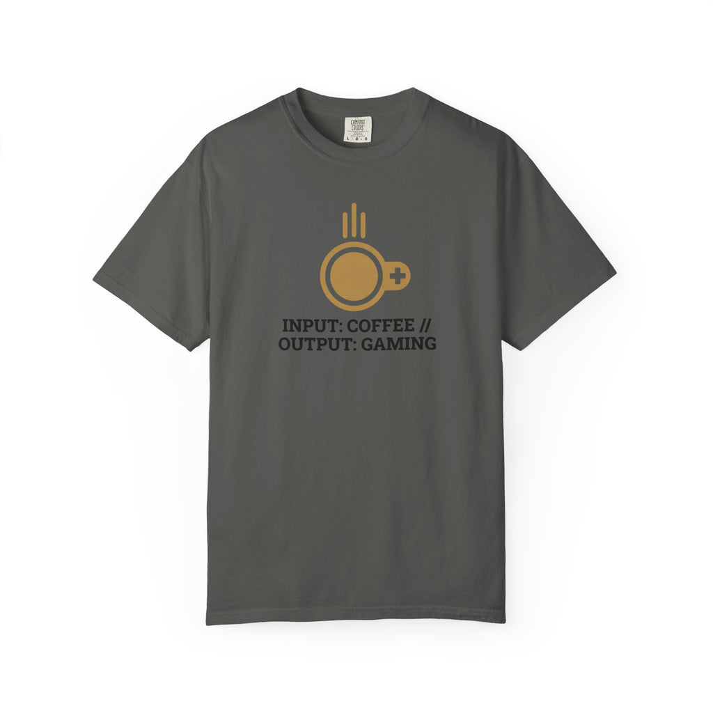 Input Coffee Output Gaming T-Shirt