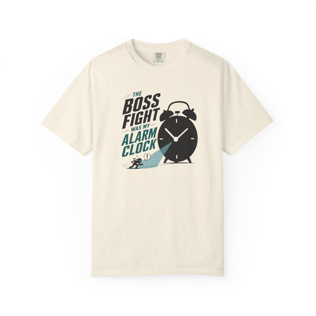 Alarm Clock Boss Fight T-Shirt
