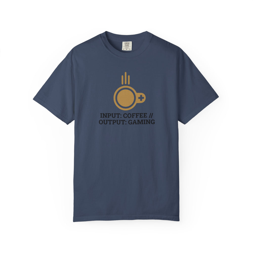 Input Coffee Output Gaming T-Shirt
