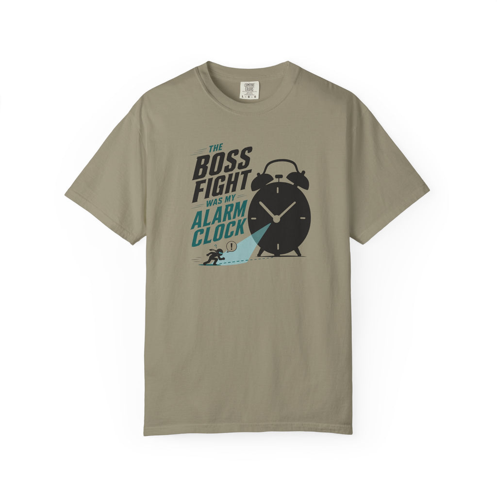 Alarm Clock Boss Fight T-Shirt