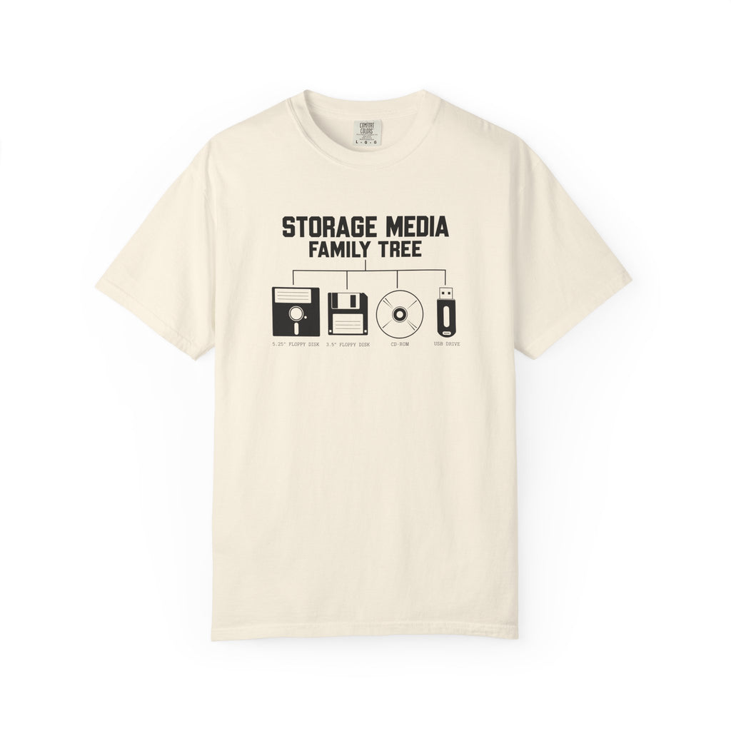 Storage Media Family Tree T-Shirt