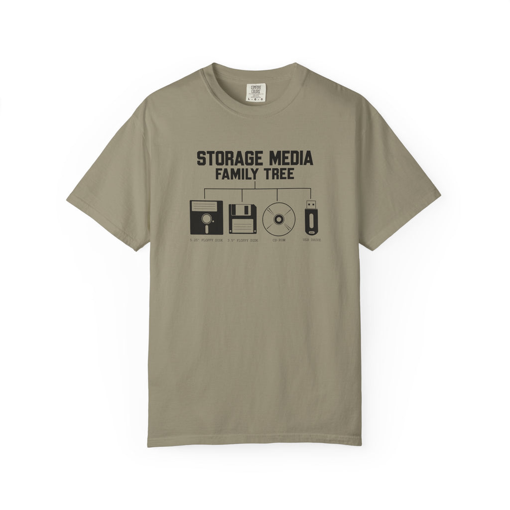 Storage Media Family Tree T-Shirt