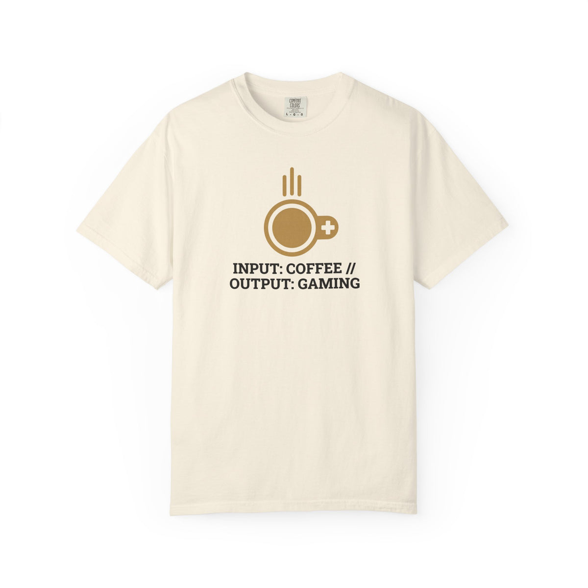 Input Coffee Output Gaming T-Shirt